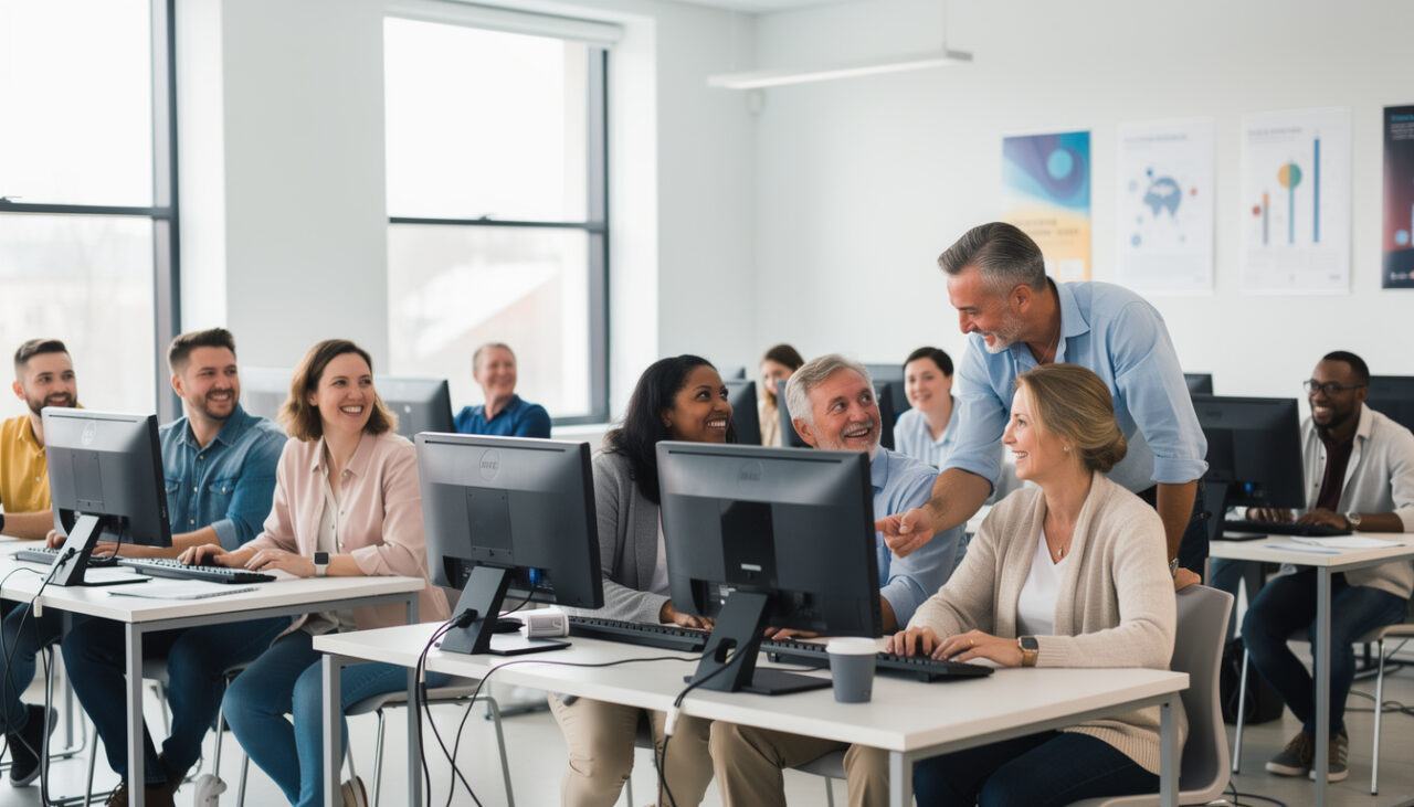 rencontrez notre équipe de formateurs experts en informatique, prêts à vous accompagner à chaque étape de votre apprentissage, quel que soit votre sujet ou votre niveau.