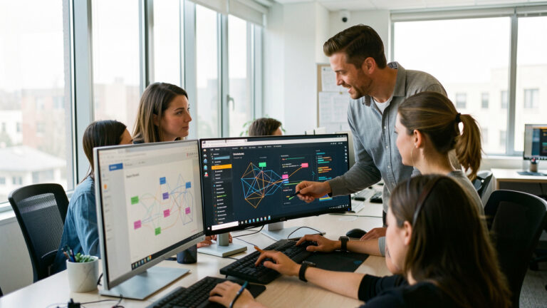Une équipe apprend à fiabiliser des fichiers, des rapports et des échanges de données dans un environnement informatique collaboratif.
